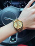 劳力士王子瑞士手表男士全自动机械表商务男表防水真钻新款十大品牌进口金表 壕气全金-升级版 原装进口【附带真钻鉴定证书】 40mm 实拍图