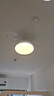 美的（Midea）风扇灯一体LED照明餐厅卧室客厅灯三防护眼灯具熟睡风包安装 实拍图