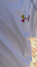 安德玛（Under Armour）男童运动速干运动衫休闲短袖T恤训练服243120537 白色 150cm 实拍图