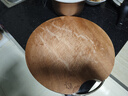 美厨（maxcook）乌檀木砧板切菜板 加厚加大圆形案板整实木剁肉墩家用防霉 39*3cm 实拍图
