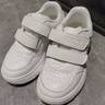 百丽童鞋儿童板鞋小白鞋男女童透气运动鞋春秋校园休闲鞋 白色34码 实拍图