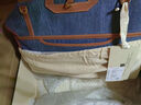 Songmont山下有松山行系列游历公文包帆布牛仔双肩包 大号 丹宁蓝升级款 预售30天 实拍图