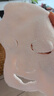 洁丽雅（Grace）敷脸加厚热敷毛巾脸部美容冷敷单片装 米白色 24x24cm 实拍图