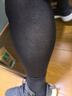 振德医用静脉曲张弹力袜 压力一级短筒露踝 静脉曲张袜 压力袜黑色 XL 实拍图