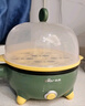 小熊（Bear）煎蛋器迷你煮蛋器多功能早餐蒸蛋器不锈钢自动断电 不粘锅煎蛋锅JDQ-C3011 单层 实拍图