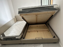 和谐都匠亲子床二胎家庭床主卧一家三四口超大床储物加宽子母拼接床真皮床 3.42米组合【1.8+1.5米床】双侧挡板 框架结构 实拍图