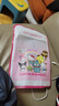 Hello Kitty儿童雨衣女童幼儿园宝宝小学生书包位防水雨披 美乐蒂粉 XXL码  实拍图