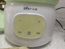 小熊（Bear）辅食锅婴儿辅食机bb煲 宝宝煮粥隔水电炖盅天然陶瓷1L BBG-H10J2 实拍图