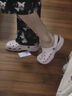 CROCS卡骆驰洞洞鞋贝雅男鞋女鞋轻便耐磨一脚蹬拖鞋休闲鞋|10126 卵石色-2V3 43 (270mm) 实拍图