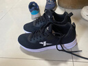 特步运动鞋男跑步鞋冬季网面透气轻便减震正品男子跑鞋休闲鞋子黑色 实拍图