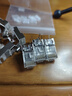 秋叶原（CHOSEAL）七类水晶头 工程镀金万兆网线头RJ45屏蔽网络水晶接头 CAT7类兼容6类双屏蔽超六类接头 10个 QS907 实拍图