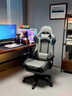 南皇电竞椅游戏椅子电脑椅人体工学椅可躺久坐舒服力学椅宿舍休闲办公 5代按摩款-纳帕魅影灰-4级气杆-6D扶手乳胶坐垫 155-180度(含) 可旋转可升降扶手 -尼龙脚 实拍图
