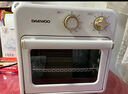 大宇（DAEWOO）空气炸烤箱 家用空气炸锅烤箱一体机 多功能10L热风循环免翻面迷你电烤箱 KX05米白色 实拍图