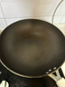 胖东来同款有钛陶瓷炒锅不粘锅家用炒菜平底锅无涂层煤气燃气电磁炉产 32cm 奶白炒锅+钢化盖+硅胶 平底燃气电磁炉通用 实拍图