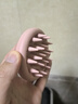Creative art硅胶洗头神器洗头按摩梳子头部头皮清洁洗头刷儿童学生洗发梳子 实拍图