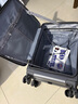 大嘴猴（paul frank）侧开口行李箱女24英寸深仓可扩展多功能拉杆箱男大容量拉链密码箱 太空灰 22英寸 个人短途出行 实拍图