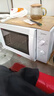 美的（Midea）快捷微波炉 家用小型 360°转盘加热 旋钮操控 易洁内胆（M1-L213B） 实拍图