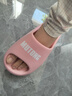 牧童儿童拖鞋夏季家居鞋室内软底浴室男女童亲子凉拖鞋 糖果粉 230 实拍图
