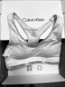 Calvin Klein内衣【明星同款摩登引力带】女士ck轻运动无钢圈工字美背背心文胸 SLM-柠檬黄 M 推荐75B-85A 实拍图