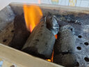 烧烤世家 烧烤炭 易燃家用烤炉环保竹炭 户外烧烤碳5斤 晒单实拍图