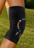 MOKO MAX意大利护膝运动夏天跑步篮羽毛球半月板损伤关节护具男女士专用 M码（大腿围37CM-53CM） 实拍图