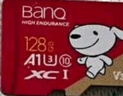 banq 128GB TF（MicroSD）存储卡 A1 U3 V30 4K 行车记录仪&安防监控专用内存卡 高度耐用 实拍图