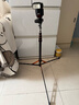 轻装时代SL285碳纤维摄影灯架三脚架2.7米 影棚视频直播led闪光补光灯支架户外拍超轻便携反折叠收纳三角架 SL255【铝合金】高2.2m 适用神牛金贝永诺常亮打光灯 单反相机手机拍摄通用 实拍图
