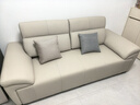 简昕真皮沙发客厅2025新款小户型直排沙发现代简约皮艺沙发868 实拍图