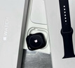 Apple/苹果 Watch Series 10 智能手表GPS款42毫米银色铝金属表壳丹宁色运动型表带M/L MX1K3CH/B 实拍图