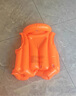 适美佳儿童游泳背心充气救生衣浮力马甲泳校浮圈男女童游泳训练戏水装备 橘色 M号建议20-35斤 实拍图