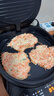 美的（Midea）电饼铛 电饼档 双面加热煎烤机烙饼锅 早餐机 加大加深三明治机煎饼薄饼机钛陶0氟匀火烤盘JKC3083 实拍图