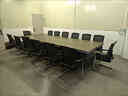 圣黎加厚会议桌长桌培训桌椅组合办公桌配套椅子1把 实拍图