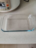 格娜斯长方形耐热玻璃烤盘烤箱用微波炉专用鱼盘餐盘菜盘1L 实拍图