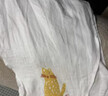 全棉时代婴儿隔汗巾纱布吸汗儿童幼儿园宝宝纯棉垫背巾小猫小鹿小鸟3条/袋 实拍图
