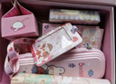 金值 粉色公主文具套装 小学生新年圣诞节大礼包女孩生日礼物伴手礼品幼儿园初中儿童学习用品手帐盲盒 实拍图