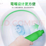 绿伞强力厕洁剂 卫生间马桶清洁剂 洁厕灵 花香挂壁免刷洗 500g*2瓶 实拍图