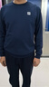 361°卫衣男装秋装长袖运动服休闲跑步圆领宽松上衣套头衫652334801D-8 实拍图