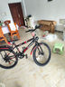 津驰远儿童自行车6-10-15岁碟刹中大童山地男女孩学生单车一体轮脚踏车 车灯款|红色+变速+双碟刹+辐条轮 24寸【身高150-170cm】约13-17岁 实拍图