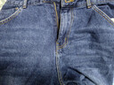 森马森柔牛仔|牛仔裤男冬季长裤复古做旧宽松直筒裤109724124103 实拍图