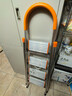 百佳宜梯子家用梯折铝合金人字梯爬梯升降脚手架全套室内登高踏步 四步-主体全铝合金-顶板6条防滑条 实拍图