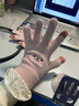 手套女学生冬季韩版可爱加绒加厚保暖骑车五指防寒保暖棉手套 粉色【升级双层加厚可触屏】 实拍图