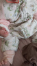 威尔贝鲁（WELLBER）恒温睡袋婴幼儿1-3岁竹棉睡衣秋冬儿童宝宝防踢被子薄夹棉 绮梦S 实拍图