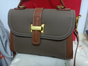 viney牛皮包包女包斜挎妈妈包中年手提单肩包生日礼物高端送女友母亲 实拍图