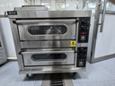 乐亿创烤箱商用电烤箱大型商用烤箱烤披萨蛋挞面包蛋糕月饼烧饼大尺寸燃气煤气液化气烤箱摆摊用双层三层 【通电旋钮款】两层两盘带定时 | 220V380V 实拍图