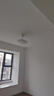 欧普（OPPLE）风扇灯吊扇灯护眼全光谱智控LED照明Ra95餐厅卧室灯包安装 冰风白 实拍图
