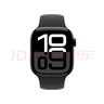 Apple/苹果 Watch Series 10 智能手表GPS款42毫米亮黑色铝金属表壳黑色运动型表带S/M MX1M3CH/B 实拍图