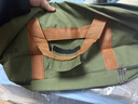 【新秀丽制造商】旅行袋行李包防水收纳包短途轻便出差旅游帆布包 绿色 46*25*28 实拍图