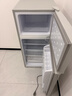 长城（GREAT WALL FRIDGE）家用迷你小冰箱小型冷冻冷藏保鲜宿舍出租房办公室节能省电双开门电冰箱 银色119L【一级能效 全国联保】 实拍图