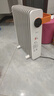 美的（Midea）【暖阳系列】取暖器/电热油汀/加热电暖器/立式电暖气/家用WIFI智能遥控防烫加湿恒温 HYW22KRB 实拍图