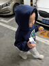 阿迪达斯短裤男夏季透气薄款宽松休闲运动梭织五分裤 黑/白 1CS-BW  2XL  实拍图